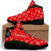 Louis Vuitton Supreme Black Red LV  Air Jordan 13 Sneakers Shoes Luxury Fashion Trending