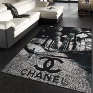 Chanel s Rectangle Rug Home Decor Door Mat Area Carpet Fashion Brand Luxury