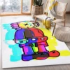 Kaws Rectangle Rug Door Mat Luxury Fashion Brand Area Carpet Home Decor