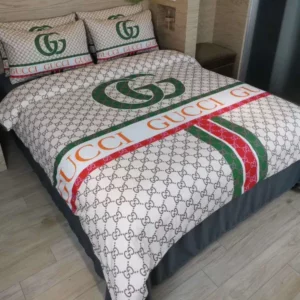 Guccilogo Brand Bedding Set Bedroom Home Decor Bedspread Luxury