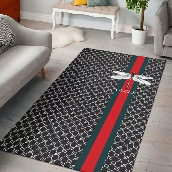 Gucci Luxury Fashion Brand Rug Area Carpet Door Mat Home Decor