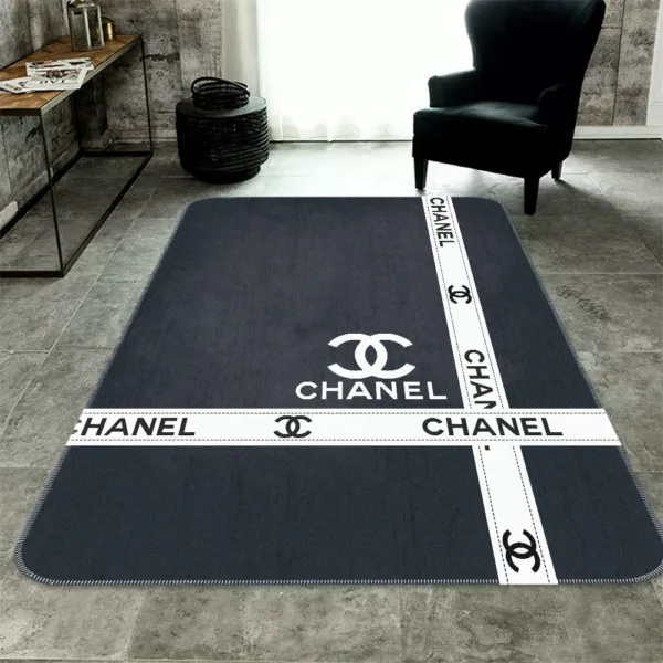 Gucci Grey Luxury Fashion Brand Rug Door Mat Home Decor Area Carpet