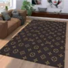 Louis Vuitton Supreme Luxury Fashion Brand Rug Area Carpet Door Mat Home Decor