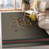 Gucci Monogram Mat Luxury Fashion Brand Rug Door Mat Home Decor Area Carpet