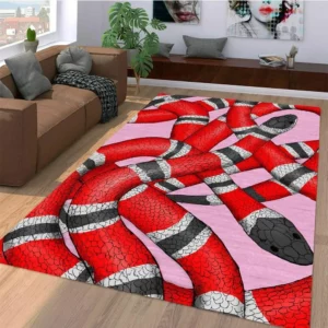 Gucci Snake Mat Luxury Fashion Brand Rug Home Decor Door Mat Area Carpet