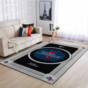 Tulsa Golden Hurricane Ncaas Team Logo Type 8239 Rug Home Decor Living Room Area Carpet