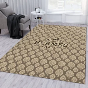 Hermes Rectangle Rug Fashion Brand Area Carpet Luxury Door Mat Home Decor