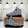 LV Grey Louis Vuitton Air Jordan 13 Sneakers Trending Shoes Luxury Fashion