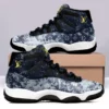 Louis Vuitton Blue Air Jordan 11 Shoes Luxury Sport Fashion Sneakers