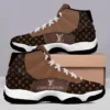 Louis Vuitton Brown Monogram Air Jordan 11 Shoes Sneakers Luxury Fashion Sport