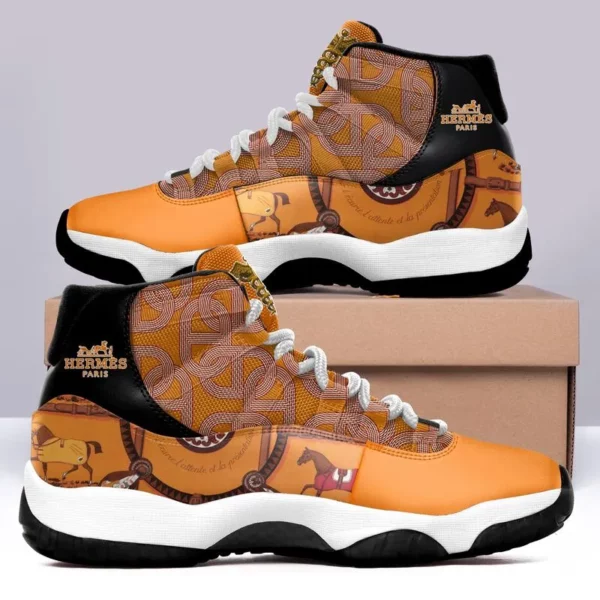 Hermes Air Jordan 11 Fashion Sneakers Luxury Sport Shoes