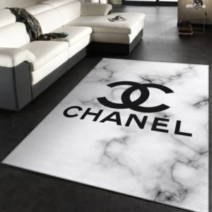 Chanel Rectangle Rug Area Carpet Fashion Brand Door Mat Luxury Home Decor