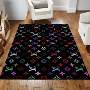 Louis Vuitton Rectangle Rug Home Decor Luxury Door Mat Fashion Brand Area Carpet