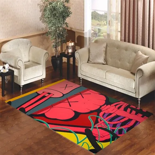 Kaws Cartoon s Rectangle Rug Door Mat Luxury Area Carpet Home Decor Fashion Brand