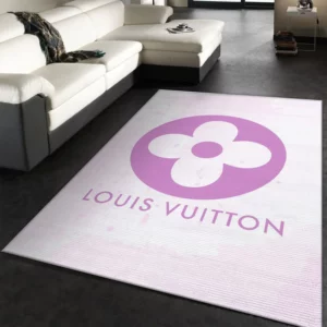 Louis Vuitton Rectangle Rug Area Carpet Fashion Brand Luxury Home Decor Door Mat