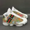 Gucci Bee Flowers Air Jordan 13 Shoes Trending Fashion Sneakers Luxury