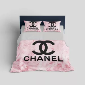 Chanel Pinky Logo Brand Bedding Set Bedroom Bedspread Home Decor Luxury