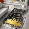 Chanel Coco Noir Paris Rectangle Rug Fashion Brand Area Carpet Door Mat Luxury Home Decor