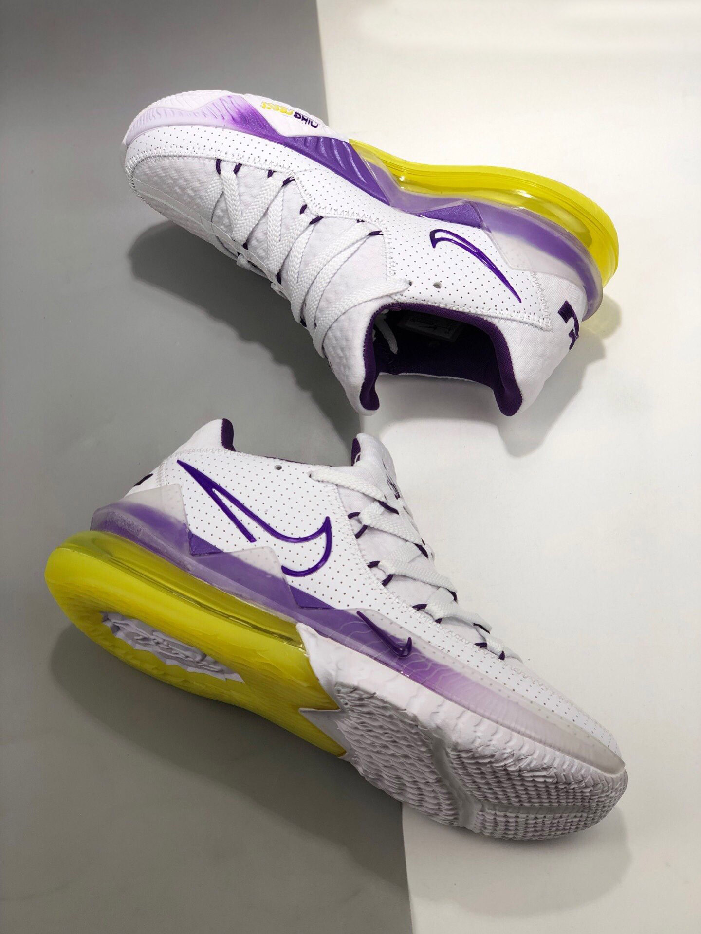 Nike LeBron 17 Low Lakers Home CD5007-102 For Sale