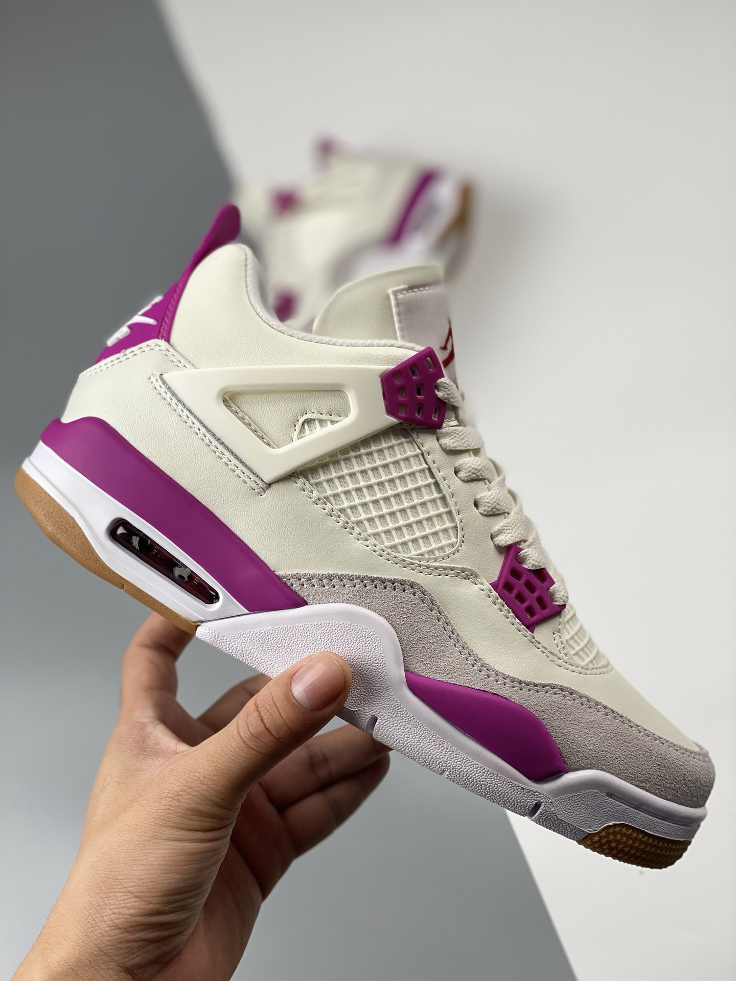 Nike SB x Air Jordan 4 Retro White Purple 2023 List!