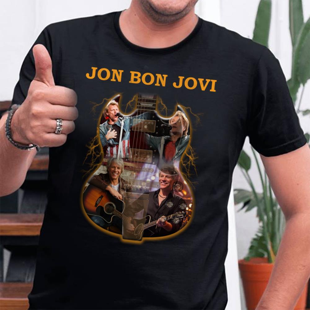 Jon Bon Jovi Type 1348 T Shirt