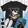 Snoopy Play Guitar Disturbed 1 T Shirt