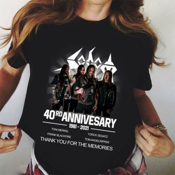 Sodom 40Th Anniversary T Shirt