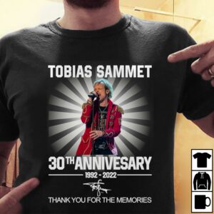 Tobias Sammet 30Th Anniversary T Shirt