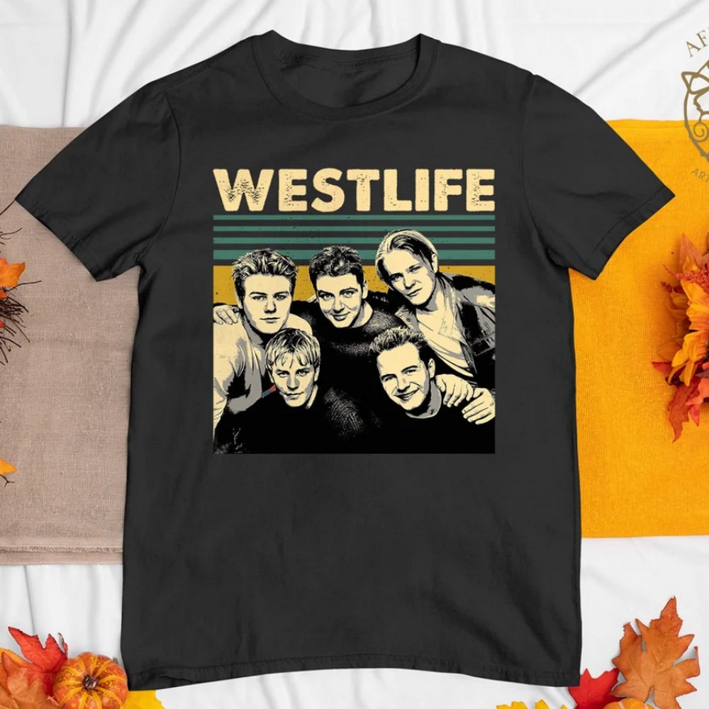 Westlife Retro Vintage T Shirt