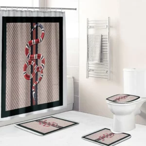 Gucci Bathroom Set Hypebeast Home Decor Bath Mat Luxury Fashion Brand