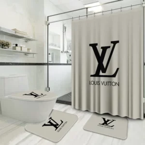 Louis Vuitton Bathroom Set Luxury Fashion Brand Hypebeast Home Decor Bath Mat