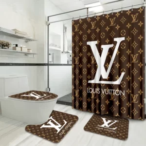 Louis Vuitton Bathroom Set Hypebeast Luxury Fashion Brand Home Decor Bath Mat