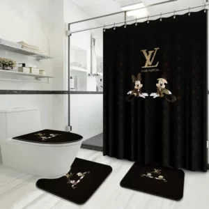 Louis Vuitton Bathroom Set Hypebeast Luxury Fashion Brand Bath Mat Home Decor