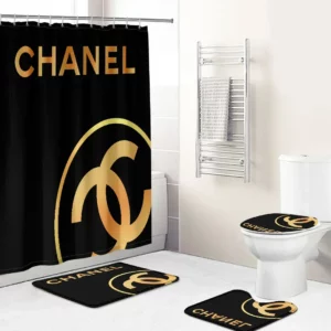 Chanel Bathroom Set Home Decor Hypebeast Bath Mat Luxury Fashion Brand