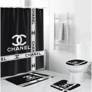 Chanel Bathroom Set Bath Mat Home Decor Luxury Fashion Brand Hypebeast