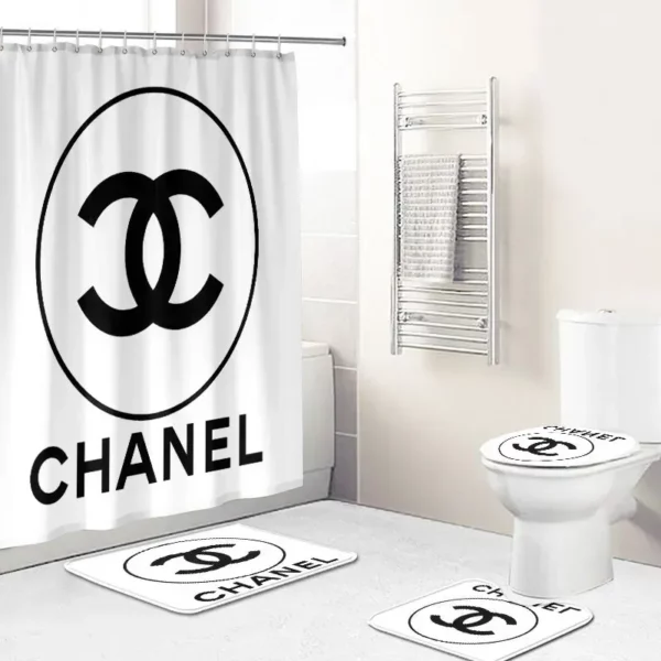 Chanel Bathroom Set Bath Mat Hypebeast Luxury Fashion Brand Home Decor