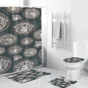 Gianni Versace Bathroom Set Hypebeast Home Decor Luxury Fashion Brand Bath Mat