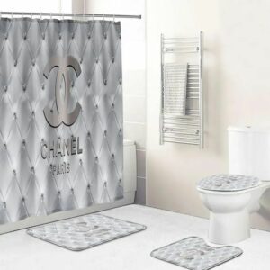 Chanel Bathroom Set Hypebeast Luxury Fashion Brand Home Decor Bath Mat