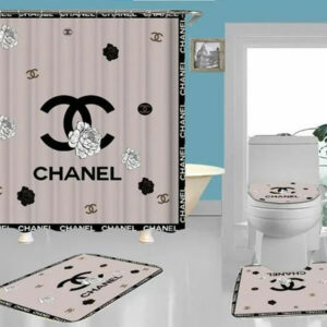 Chanel Bathroom Set Luxury Fashion Brand Hypebeast Bath Mat Home Decor