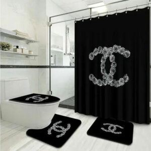 Chanel Flower Bathroom Set Home Decor Bath Mat Hypebeast Luxury Fashion Brand