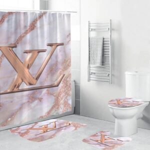 Louis Vuitton Lv Bathroom Set Home Decor Hypebeast Luxury Fashion Brand Bath Mat