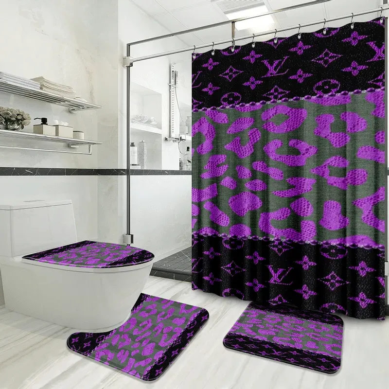 Louis Vuitton Bathroom Set Hypebeast Home Decor Bath Mat Luxury Fashion Brand