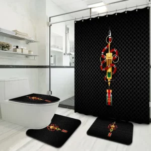 Gucci Bathroom Set Luxury Fashion Brand Home Decor Hypebeast Bath Mat