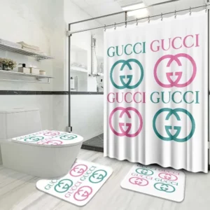 Gucci Bathroom Set Luxury Fashion Brand Bath Mat Home Decor Hypebeast