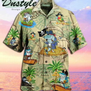 Amazing Pirate Shark Hawaiian Shirt