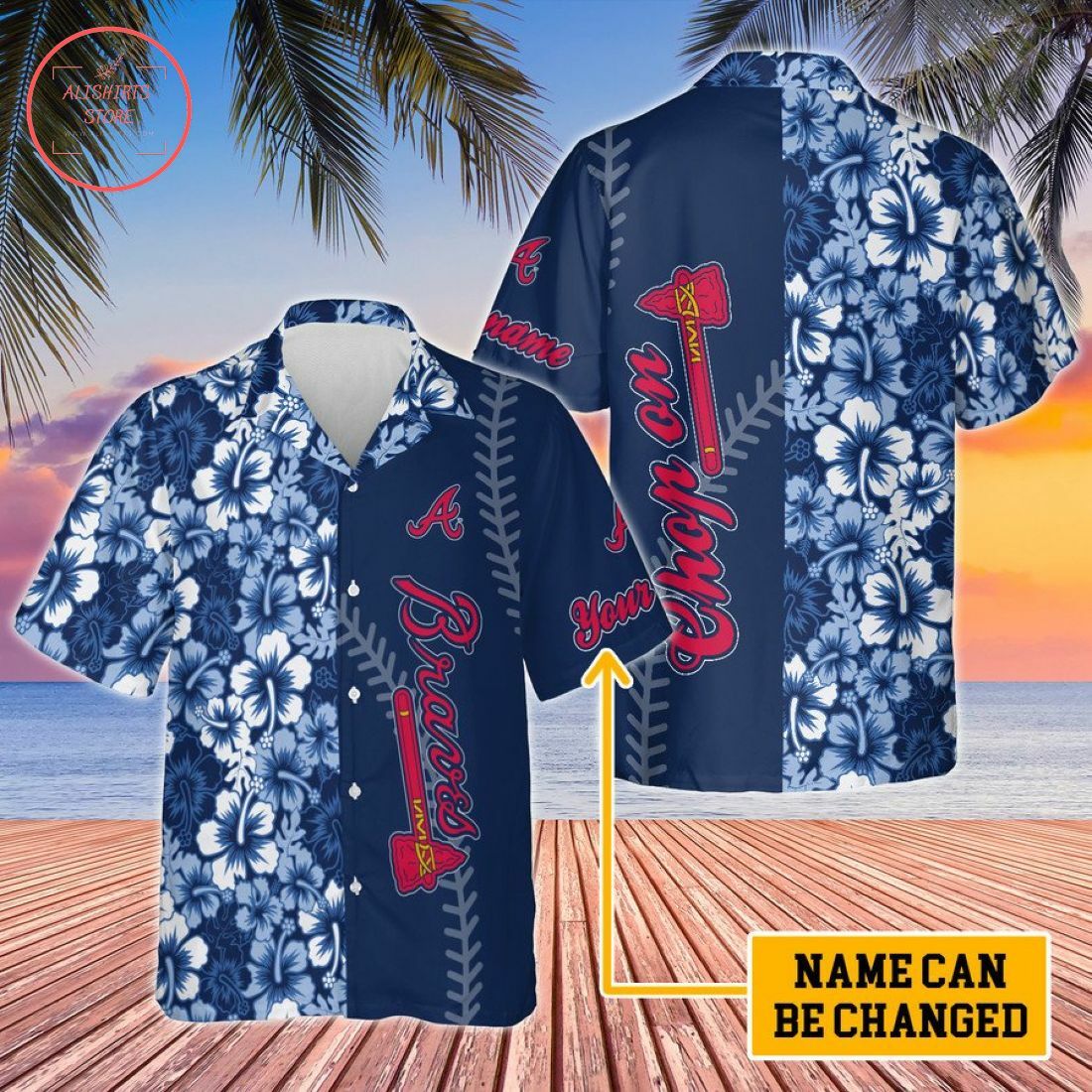 Atlanta Braves Custom Hawaiian Shirt