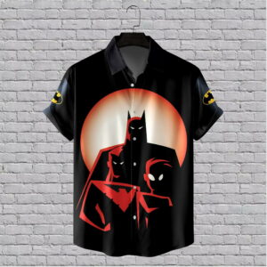 Batman Midnight Animated Hawaiian Shirt