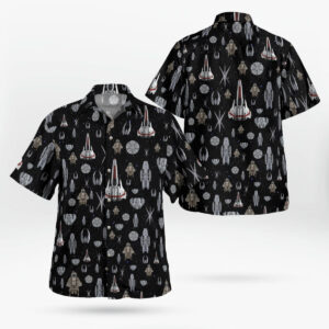 Battle Of Spaceship Starwars Hawaiian Shirt