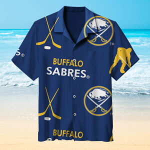 Buffalo Sabres Hawaiian Shirt Summer Outfit Beach