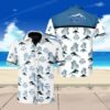 Busch Light Beer Floral Hawaiian Shirt